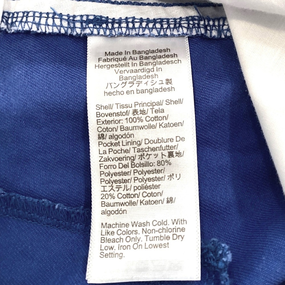 J.Crew Womens Chino Shorts Royal Blue 4.5" Inseam = Size 10 - Picture 4 of 4